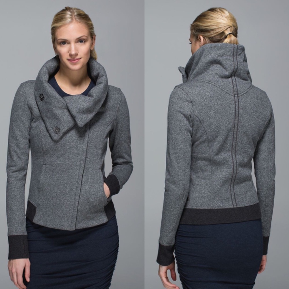 Lululemon | Karmacollected Jacket Heathered Black
